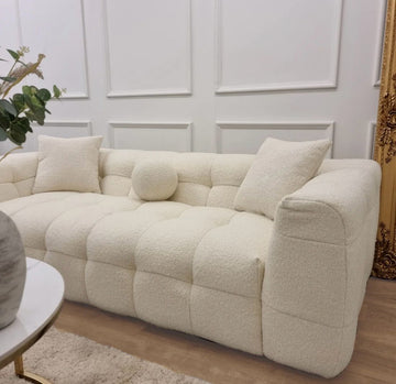 The Bubble Boucle 3 Seater Sofa