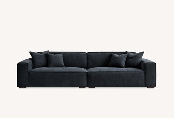 Aluxo Dakota Midnight Boucle Sofa