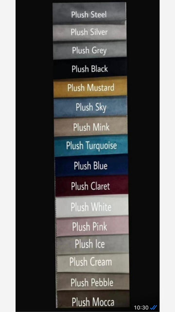 Plush Velvet Range