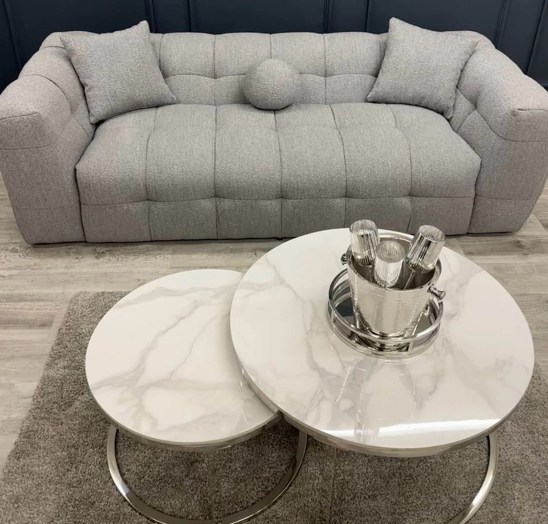 The Bubble Boucle 3 Seater Sofa