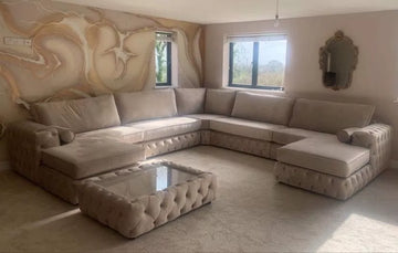 Royal Ashton c shape sofa