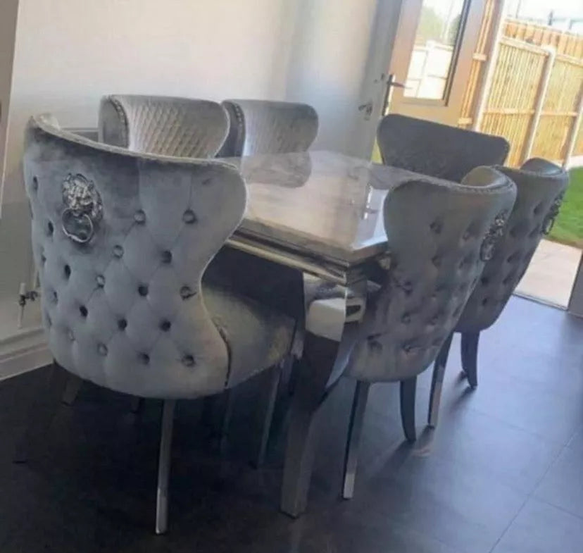 Cambridge table with Valentino chairs