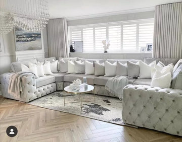 U shape curved Ashton sofa