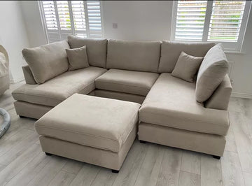 London u shape sofa
